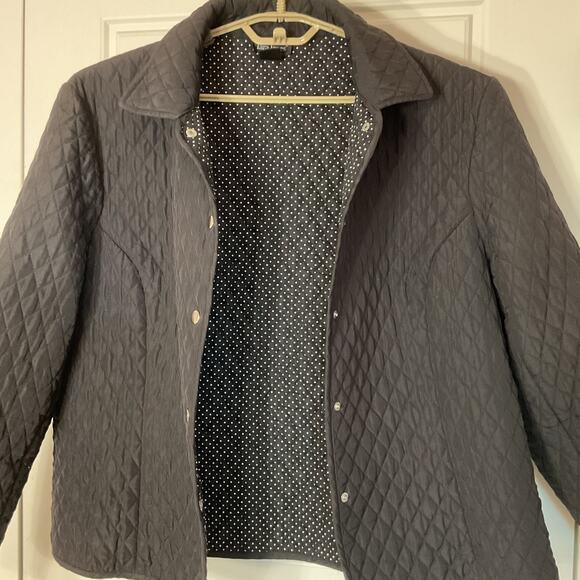 Tara Jones Black Longsleeve Lightweight Quilted Lined Jacket 18W - Picture 3 of 7
